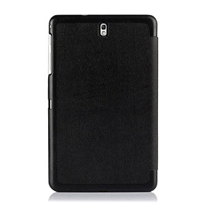 Encase Leather Style Samsung Galaxy Tab S 8.4 Folio Stand Case - Black