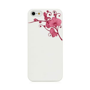Coque iPhone SE Bling My Thing Orchidée Ayano Kimura – Blanche