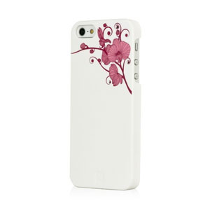Bling My Thing Ayano Kimura Orchid iPhone 5S / 5 Case - White