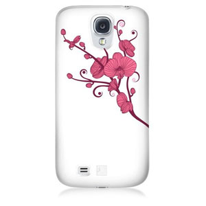 Bling My Thing Ayano Kimura Orchid Galaxy S4 Case - white