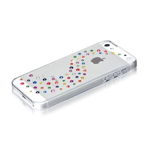 Bling My Thing Milky Way iPhone 5S / 5 Case - Rainbow Mix