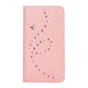 Bling My Thing Mystique Papillon iPhone SE Case - Pink