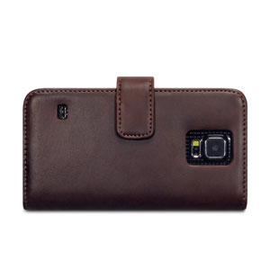 Adarga Galaxy S5 Leather-Style Wallet Case