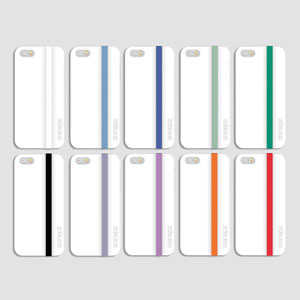 Funda iPhone 5S / 5 Snapz con Bandas Intercambiables - Blanca