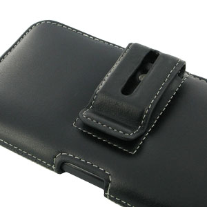 Housse étui Luxe Universel En Cuir éco Noir - Compatible HTC Desire S - Neuf Sous Emballage