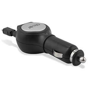 Olixar Retractable Micro USB In Car Charger With USB Port