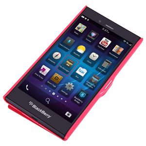 Nillkin Fresh Faux Leather BlackBerry Z3 View Case - Red