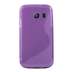 Encase FlexiShield Samsung Galaxy Ace Style Case - Purple