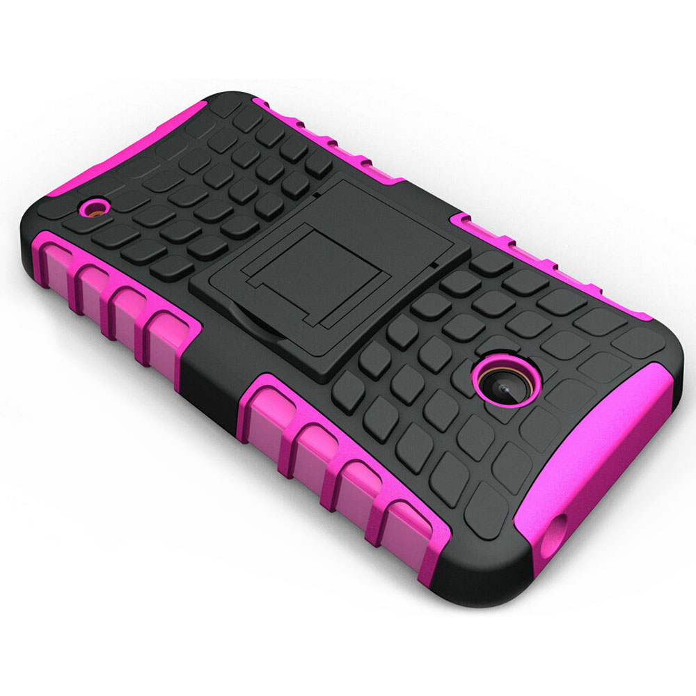 Armourdillo Hybrid Nokia Lumia 630 Protective Case - Purple