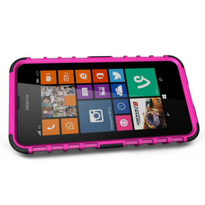 Armourdillo Hybrid Nokia Lumia 630 Protective Case - Purple