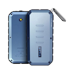 iWalk Spartan 13,000mAh Rugged Portable Charger - Blue