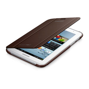 Official Samsung Galaxy Tab 3 7.0 Book Cover - Amber Brown