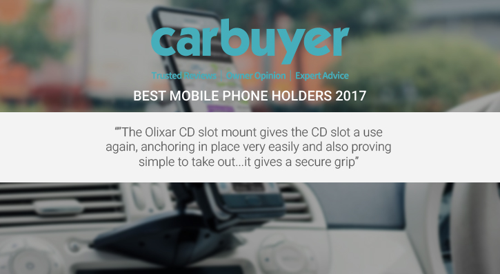 Olixar CD Slot Mount Universal Case Compatible Car Holder