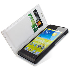Adarga Stand And Type EE Kestrel Wallet Case - White