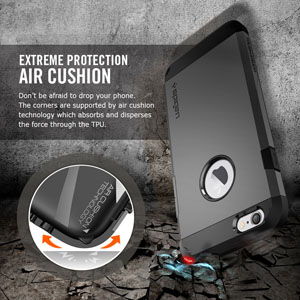 Spigen Tough Armor iPhone 6S / 6 Case - Smooth Black