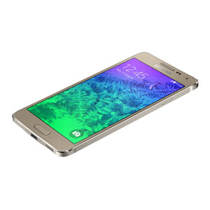 SIM Free Samsung Galaxy Alpha 32GB - Gold