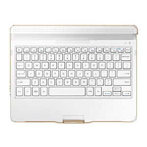 Official Samsung Galaxy Tab S 8.4 Keyboard Case - Dazzling White