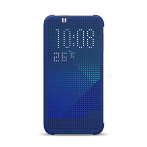 Official HTC Desire 510 Dot View Case - Imperial Blue