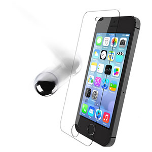 Protector pantalla Cristal OtterBox Alpha iPhone 5S/5C/5 con funda