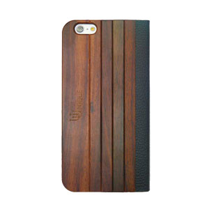 Uunique Wooden Panel iPhone 6 Case - Brown