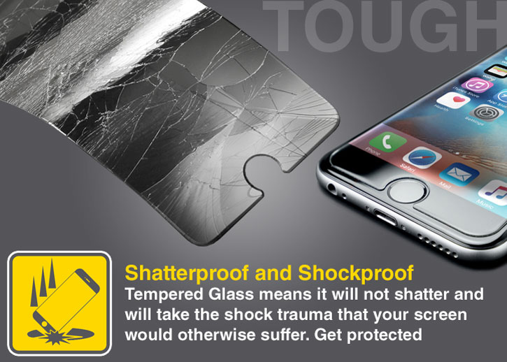 Olixar iPhone 6 Tempered Glass Screen Protector