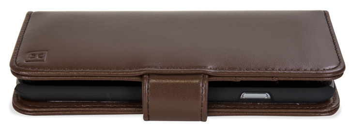 Olixar Genuine Leather iPhone 6 Wallet Case - Brown