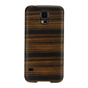 Coque Samsung Galaxy S5 Man&Wood Bois – Ebène