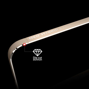 Spigen Neo Hybrid Metal iPhone 6 Plus Case - Champagne Gold