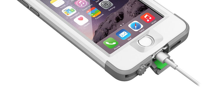 LifeProof Nuud iPhone 6 Case - White / Grey