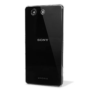 Coque Sony Xperia Z3 Compact Encase Polycarbonate – 100% Transparente - derrière