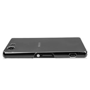 Coque Sony Xperia Z3 Compact Encase Polycarbonate – 100% Transparente - de profil