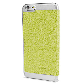 Muvit Made in Paris iPhone 6 Plus Crystal Folio Case - Lime