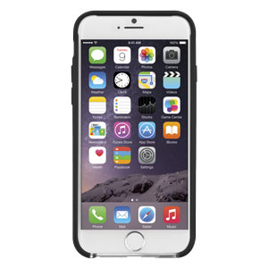 Bumper iPhone 6 Case-Mate Tough Frame - Transparent / Noir