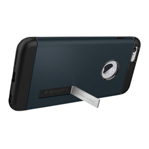 Spigen Slim Armor iPhone 6 Plus Tough Case - Metal Slate