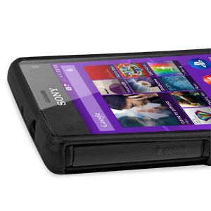 FlexiShield Sony Xperia Z3 Compact Gel Case - Solid Black