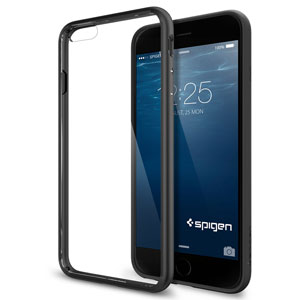 Spigen Ultra Hybrid iPhone 6 Plus Bumper Case - Black