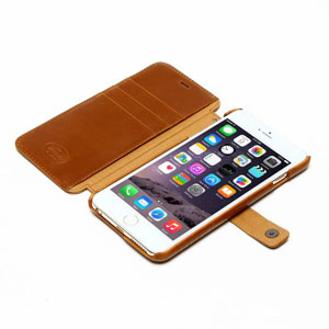 Zenus Lettering Diary iPhone 6S Plus / 6 Plus Case - Brown