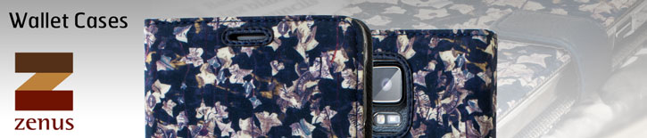 Zenus Liberty Samsung Galaxy Note 4 Diary Case - Navy Ivy