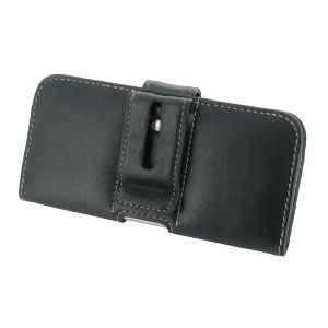 PDair Horizontal Leather iPhone 6 Pouch Case - Black