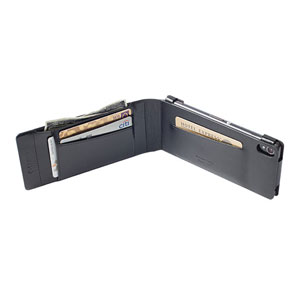 Krusell Kalmar Sony Xperia Z3 Wallet Case - Black