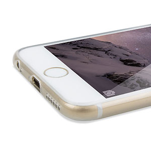Encase FlexiShield Glitter iPhone 6 Gel Case - Clear