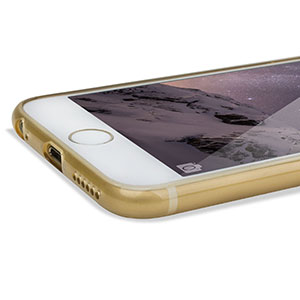Encase FlexiShield Glitter iPhone 6 Gel Case - Gold