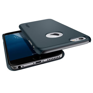 Coque iPhone 6 Plus Spigen SGP Thin Fit A – Ardoise Metal