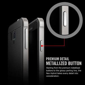 Spigen Neo Hybrid Samsung Galaxy Alpha Case - Gunmetal