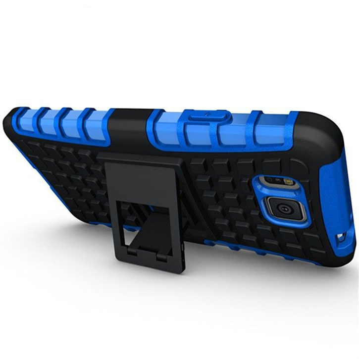 Encase ArmourDillo Hybrid Samsung Galaxy Alpha Protective Case - Blue