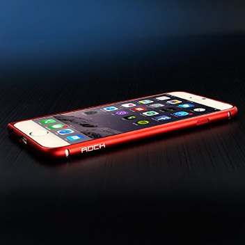 ROCK Arc Slim Guard iPhone 6 Aluminium Bumper Case - Red