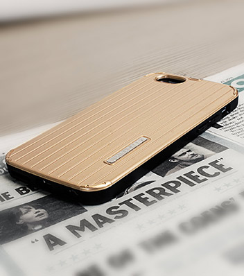 Miracase Anti-Shock Anti-Scratch iPhone 6 Shell Case - Gold