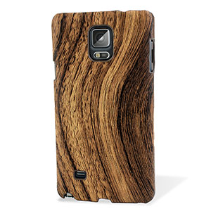 Adarga Wood Patterned Back Samsung Galaxy Note 4 Case