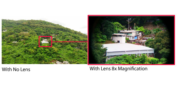 Samsung Galaxy Note 4 Long Range Telescope Photo Lens Attachment