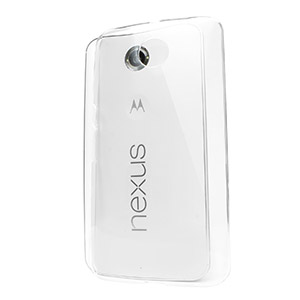 Encase Polycarbonate Google Nexus 6 Shell Case - 100% Clear